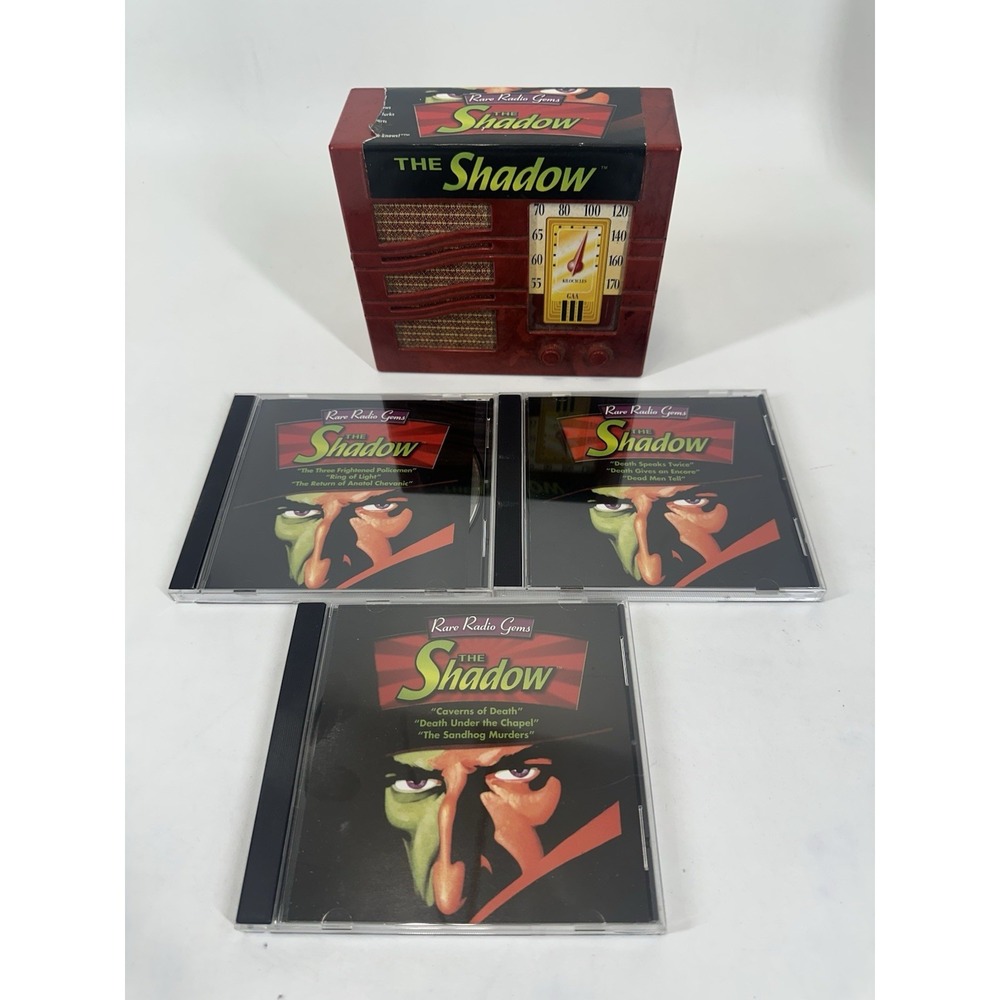 The Shadow 3 CD 9 Rare Radio Gems from The 30's and 40's